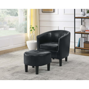 Lucea barrel 2024 chair and ottoman